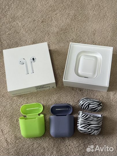 Наушники apple airpods (2-го поколения, 2019)