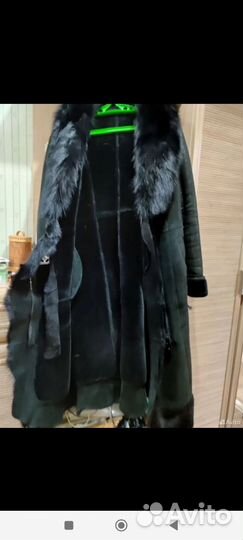 Меховой воротник песец