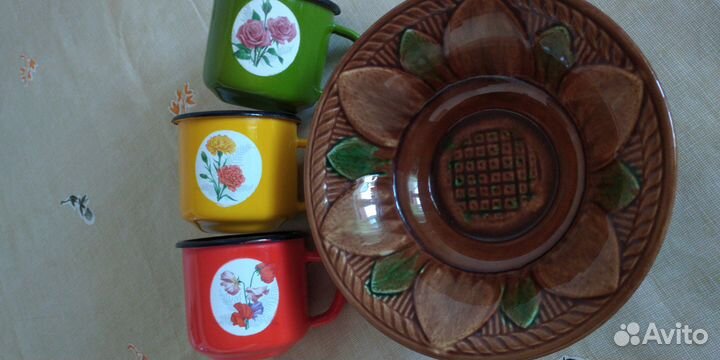 Посуда,стаканы,вазы,блюдечки,чайники Винтаж СССР