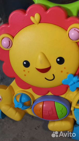 Ходунки каталка fisher price музыкальные