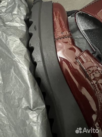 Ботинки женские лаковая кожа, 40