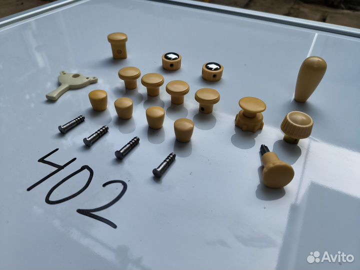 Комплект ручек салона Москвич 407,403,402