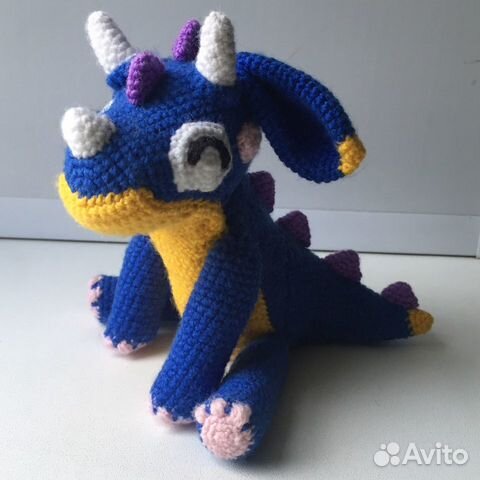 Вязаные игрушки, Дракон