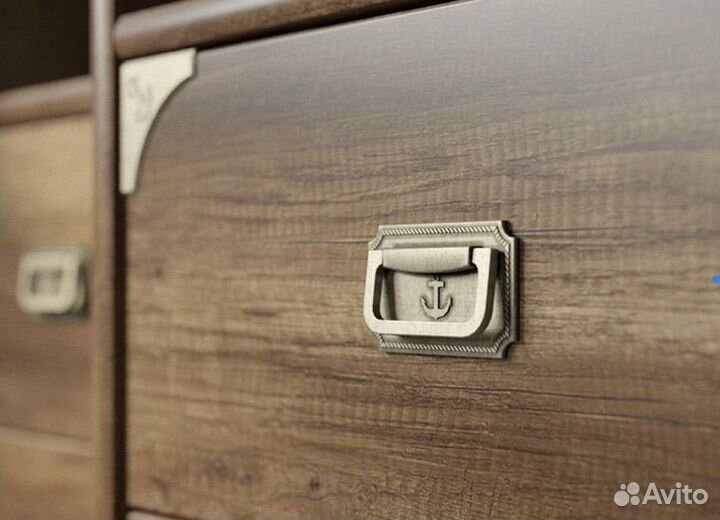 Двухъярусная кровать с приставной лестницей