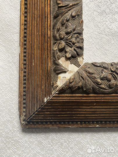 Рама для картины дерево и лепнина