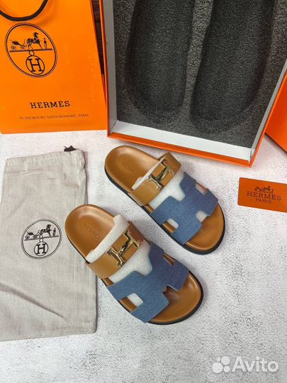 Тапки hermes женские premium