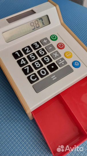 Игрушечная касса - Калькулятор Дуктиг Икеа б/у