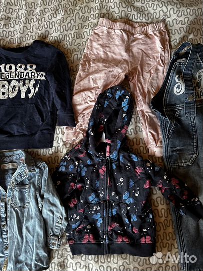 Пакет вещей на девочку 86