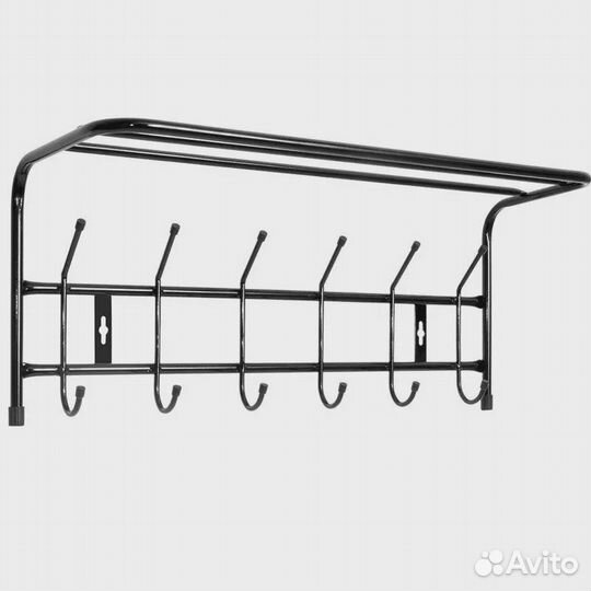 Вешалка настенная (черный)