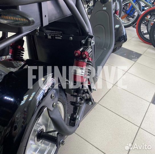 Электробайк white siberia PRO 2500W