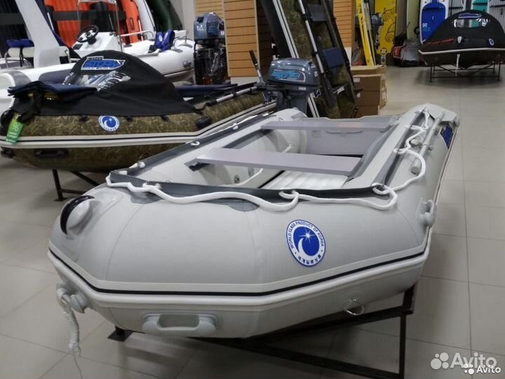 Лодка пвх Stormline Adventure Standard 310 серая