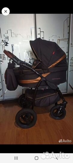 Коляска 2 в 1 verdi babies optima