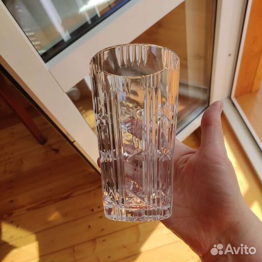 Хрустальная ваза для цветов, Чехословакия