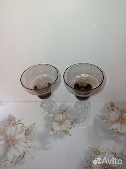 Хрустальные подсвечники