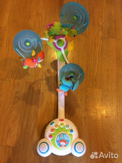 Музыкальный мобиль на кроватку бумбокс Tiny love