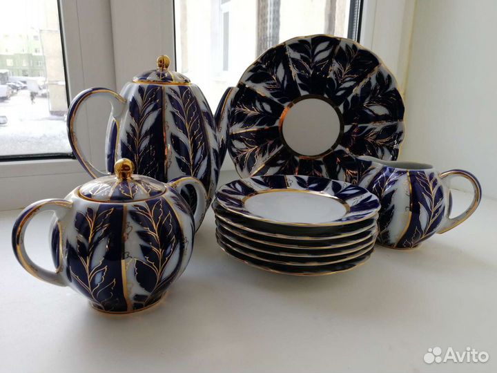 Кофейный сервиз Зимний вечер лфз