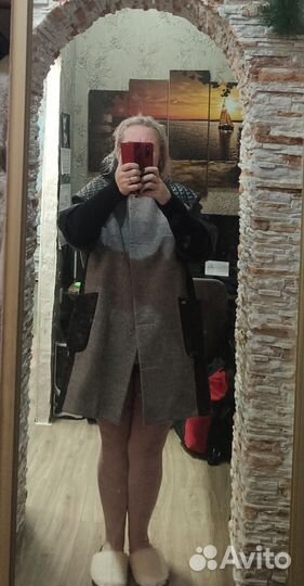 Женское пальто 62 64 66 68 размера