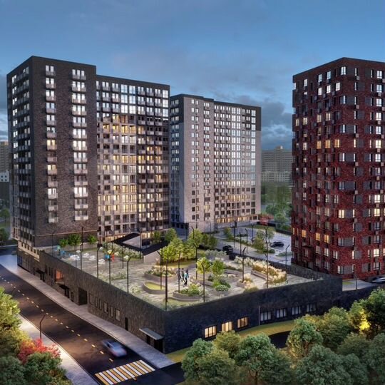 Квартира-студия, 26,3 м², 12/17 эт.