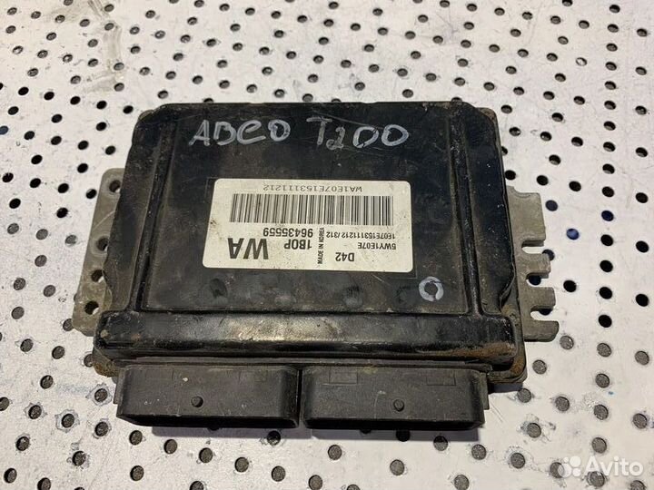 Блок управления эбу Chevrolet Aveo T200 1.2