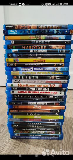 Blue ray диски, коллекция фильмов.Лот#1