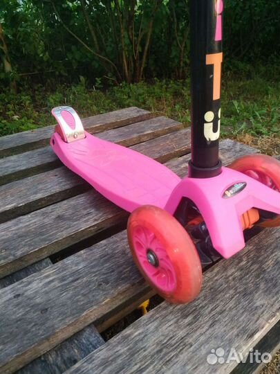 Самокат детский трехколесный