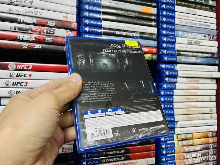 The callisto protocol ps4 диск новый