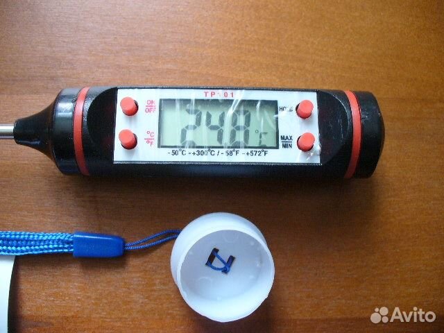 Термометр-щуп цифровой для пищи