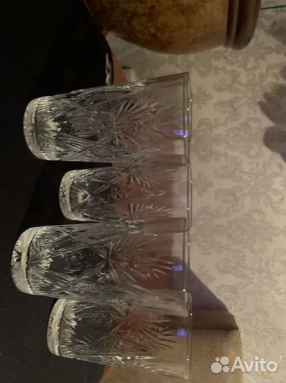 Хрустальные стаканы СССР