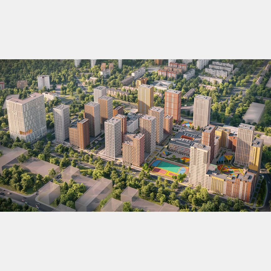 2-к. квартира, 59,1 м², 3/25 эт.