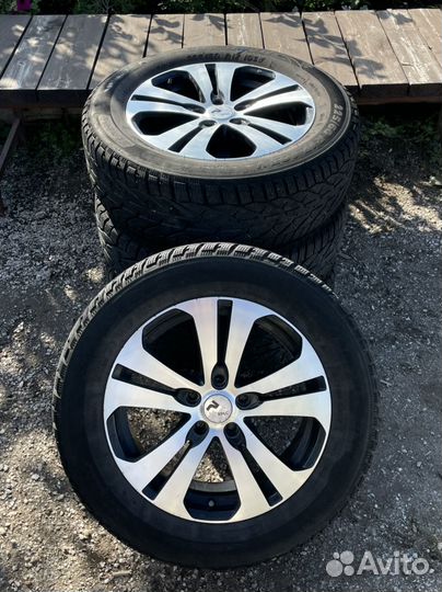 Колеса в сборе r17 на Kia Sportage