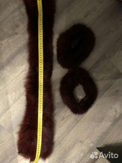 Лисий воротник, шкурка лисы