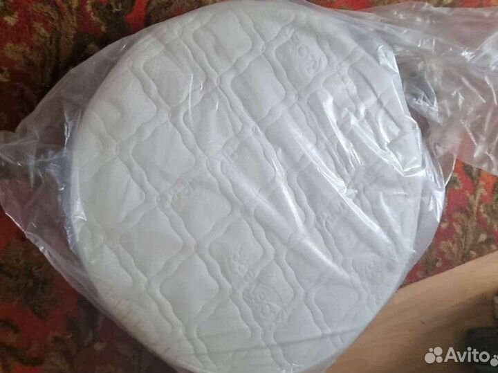 Матрас в кроватку детскую круглую