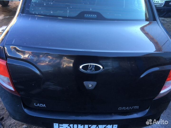 Лада Гранта крышка багажника седан
