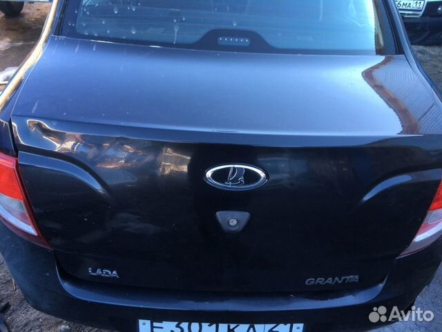 Лада Гранта крышка багажника седан
