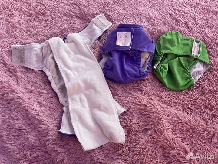 Мнооразовые подгузники Muksut, pilvi, grovia