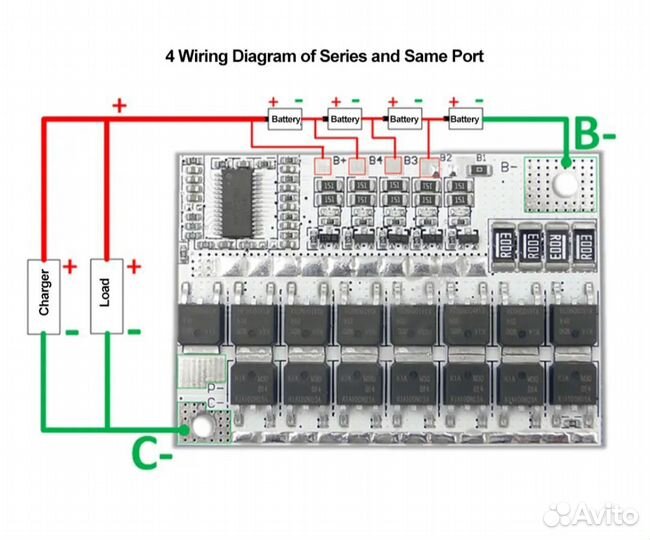 Печатная плата BMS