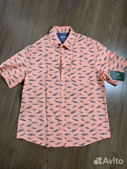 Мужская рубашка с коротким рукавом 2xl