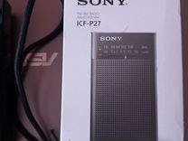 Новый радиоприёмник Sony Icf-p27