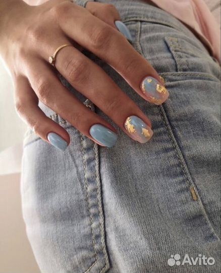 Маникюр и педикюр с покрытием