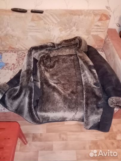 Дубленка натуральная мужская 56 58
