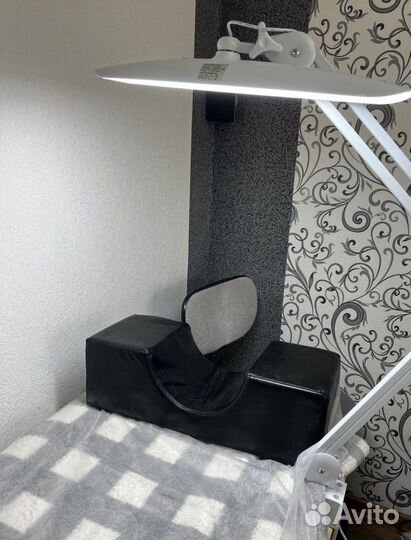 Лампа настольная на струбцине