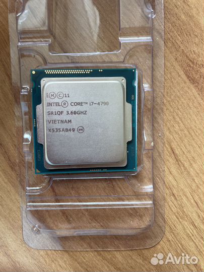 Процессор Intel core i7-4790 4 core 3.6-4.0 GHz