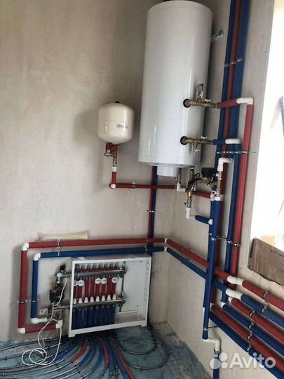 Монтаж тёплого пола под ключ, разводка отопления