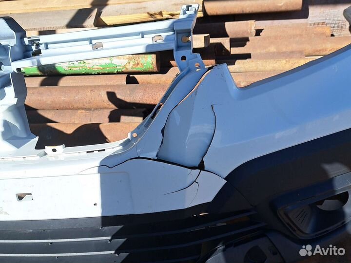 Бампер передний renault logan 2 stepway