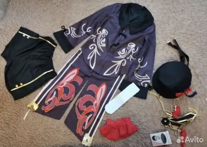 Косплей геншин ху тао