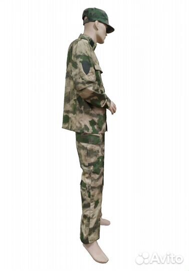 Костюм росгвардия синяя точка, мох (Peach effect)