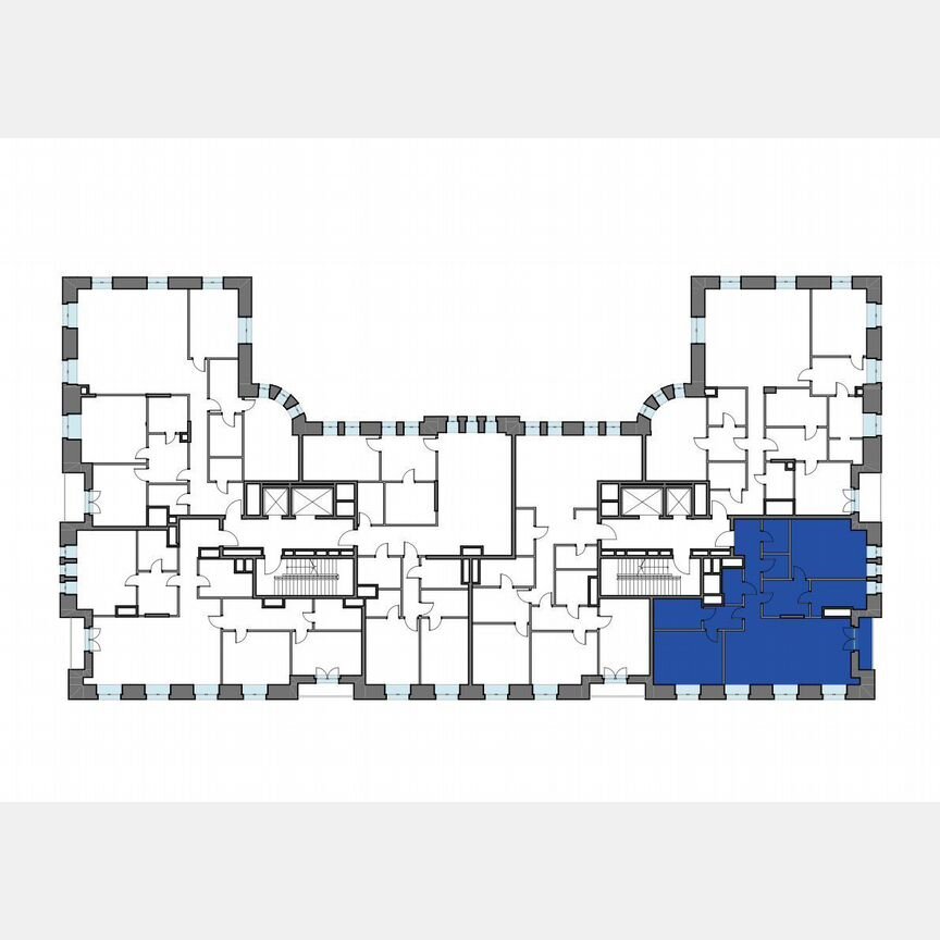 1-к. квартира, 120,5 м², 3/6 эт.