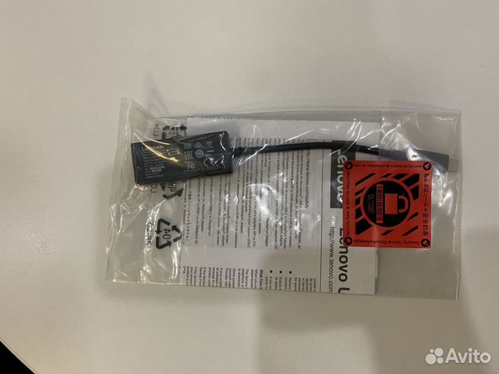 Переходник Lenovo USB-C to DisplayPort Adapter