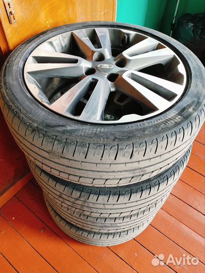 Колеса в сборе r17 летние