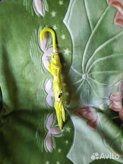 Зонт для мальчика. Маквин и желтый зонт собачка